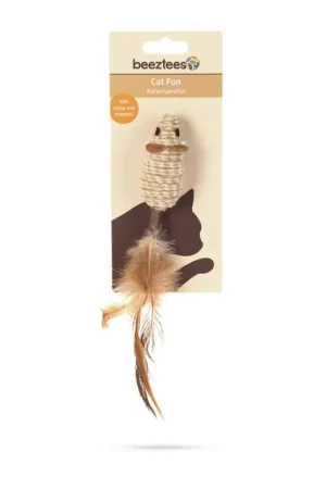 Fabrieksprijs Beeztees Catnip Matatabi Muis - Kattenspeelgoed - 12 cm